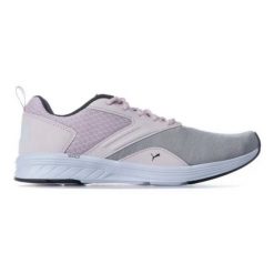 Buty Puma Nrgy Comet W 190556 67 szare. Szare buty do biegania bez wzorów, z gumy, bez zapięcia, do biegania. Za 315.59 zł.