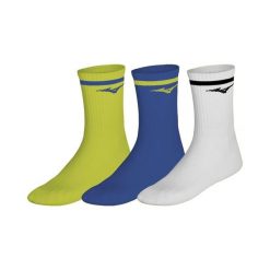 Skarpety Mizuno Training With Line 3. Białe skarpetki Mizuno, bez wzorów. Za 57.99 zł.
