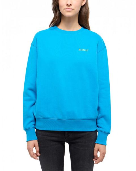 Damska Bluza Nierozpinana Mustang Style Aberdeen Cloisonné 1015947 5194. Bluzy Mustang, xs, bez wzorów, bez kaptura. Za 149.99 zł.