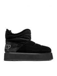 Juicy Couture Śniegowce EO-WS24267-02 Czarny. Czarne śniegowce Juicy Couture, bez wzorów, z materiału, bez zapięcia. Za 329.99 zł.