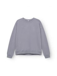 Rethinkit Bluza "Ilona" w kolorze szarym rozmiar: M. Szare bluzy Rethinkit, m, bez wzorów, z bawełny, bez ramiączek, bez kaptura. Za 175.67 zł.