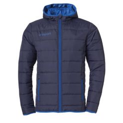 Kurtka puchowa Uhlsport Essential Ultra Lite Down. Niebieskie kurtki Uhlsport, xl, bez wzorów, z puchu, sportowe, bez kaptura. W wyprzedaży za 235.60 zł.