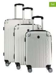 Canadian Peak 3-częściowy zestaw "Softlesseak" w kolorze białym rozmiar: onesize. Białe walizki Canadian Peak. Za 404.99 zł.