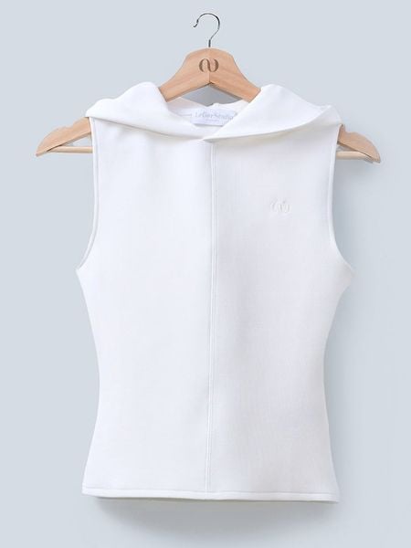 LeGer Top "Ellen" w kolorze białym rozmiar: 40. Białe topy LeGer, bez wzorów, bez kołnierzyka, bez ramiączek. Za 135.49 zł.
