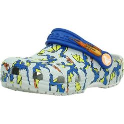 Sandały CROCS ZUHECO CLASSIC DRAGON Biały. Białe sandały Crocs, bez wzorów, z materiału, bez obcasa, bez zapięcia. Za 223.99 zł.