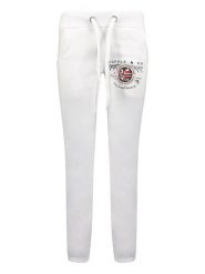 Geographical Norway Spodnie dresowe "Mirly" w kolorze białym rozmiar: XL. Białe spodnie dresowe Geographical Norway, bez wzorów, z bawełny. Za 100.99 zł.