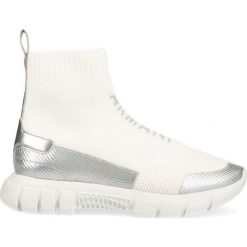Armani Exchange sneakersy kolor biały. Białe buty sportowe lifestyle Armani Exchange, bez wzorów, sportowe, bez zapięcia. Za 799.99 zł.