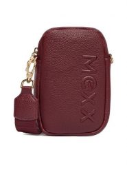 MEXX Torebka C-MEXX-L-001-08 Bordowy. Czerwone listonoszki Mexx, bez wzorów, z materiału, bez dodatków. Za 99.99 zł.