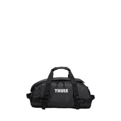 Torba podróżna Thule Chasm Recycled Duffel 30L - black. Czarne torby podróżne Thule, bez wzorów. Za 461.99 zł.
