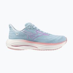 Buty do biegania damskie Mizuno Wave Rider 29. Niebieskie buty do biegania Mizuno, bez wzorów, bez zapięcia, do biegania, mizuno wave. W wyprzedaży za 578.40 zł.