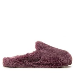 Kapcie Scholl. Fioletowe kapcie Scholl, bez wzorów. Za 249.99 zł.