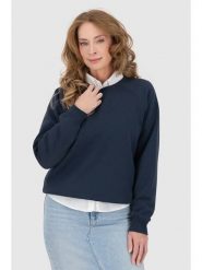 Alife and kickin Bluza w kolorze granatowym rozmiar: XL. Niebieskie bluzy bez kaptura Alife and Kickin, xl, bez wzorów, bez kaptura. Za 104.95 zł.