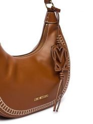 LOVE MOSCHINO Torebka JC4095PP1OLI0200 Brązowy. Brązowe torebki klasyczne Love Moschino, bez wzorów, ze skóry, bez dodatków. Za 1,009.00 zł.