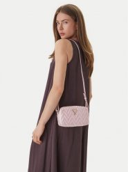 Guess Torebka J6GZ05 W4090 Różowy. Czerwone torebki klasyczne Guess, z aplikacjami, ze skóry, bez dodatków. Za 242.99 zł.