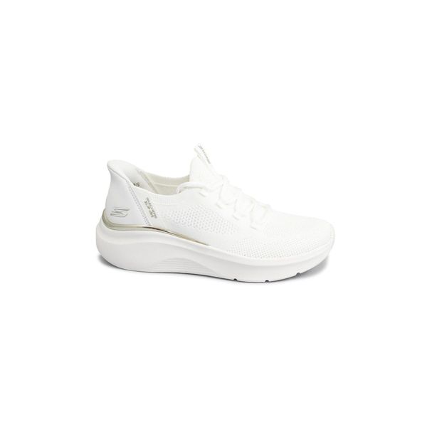 Buty SKECHERS 117617S BOBS B LOVE Biały. Białe buty sportowe lifestyle Skechers, bez wzorów, bez zapięcia. Za 312.99 zł.