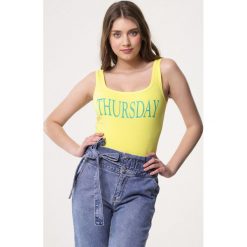 Żółte Body Popularity. Body i gorsety marki Born2be. Za 39.99 zł.