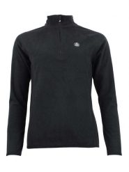 Peak Mountain Bluza polarowa "Afinor" w kolorze czarnym rozmiar: XL. Czarne bluzy bez kaptura Peak Mountain, xl, z aplikacjami, z materiału. Za 83.22 zł.