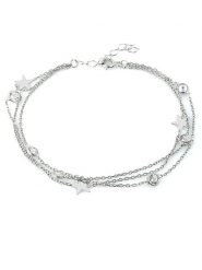 Lodie Silver Srebrna bransoletka z cyrkoniami rozmiar: onesize. Szare bransoletki Lodie Silver, z cyrkonią, srebrne. Za 92.45 zł.
