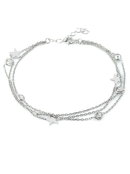 Lodie Silver Srebrna bransoletka z cyrkoniami rozmiar: onesize. Szare bransoletki Lodie Silver, z cyrkonią, srebrne. Za 91.99 zł.