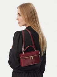 MICHAEL Michael Kors Torebka Jana 32F6G2RC5L Bordowy. Czerwone torebki klasyczne MICHAEL Michael Kors, bez wzorów, bez dodatków. Za 989.99 zł.