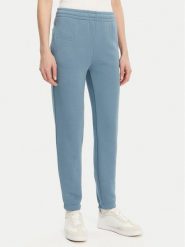 Lacoste Spodnie dresowe XF0353 Niebieski Regular Fit. Niebieskie spodnie dresowe Lacoste, bez wzorów, z bawełny. Za 349.99 zł.