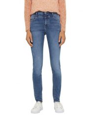ESPRIT Dżinsy - Skinny fit - w kolorze niebieskim rozmiar: W26/L32. Niebieskie jeansy Esprit, l, bez wzorów, klasyczne, z podwyższonym stanem. Za 74.99 zł.