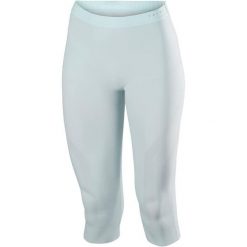 Legginsy techniczne damskie Falke Ergonomic Cool 3/4. Zielone legginsy Falke, bez wzorów, z elastanu. Za 273.00 zł.