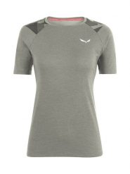 Salewa Koszulka funkcyjna w kolorze khaki rozmiar: 38. Brązowe t-shirty sportowe Salewa, bez wzorów, z materiału, bez ramiączek, outdoorowe. Za 136.78 zł.