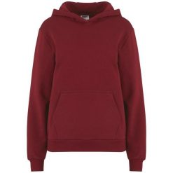 Bluza damska z kapturem Urban Classics Organic Loose Brushed. Brązowe bluzy Urban Classics, bez wzorów, bez ramiączek, z kapturem. Za 206.00 zł.