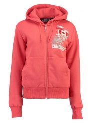 Canadian Peak Bluza "Fara" w kolorze czerwonym rozmiar: L. Czerwone bluzy Canadian Peak, l, bez wzorów, bez ramiączek, bez kaptura. Za 46.95 zł.
