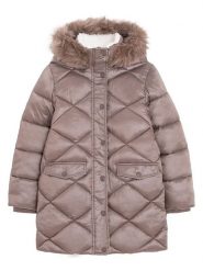 COOL CLUB Płaszcz zimowy w kolorze jasnoróżowym rozmiar: 122. Różowe płaszcze COOL CLUB, na zimę, bez wzorów, bez kaptura. Za 125.85 zł.