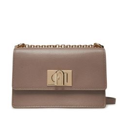 Torebka Furla. Szare kopertówki Furla, bez wzorów, wizytowe, bez dodatków. Za 1,219.00 zł.