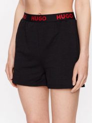 Hugo Szorty piżamowe 50490600 Czarny Regular Fit. Czarne piżamy Hugo, xs, bez wzorów, z syntetyku, bez kołnierzyka, bez ramiączek. Za 139.99 zł.