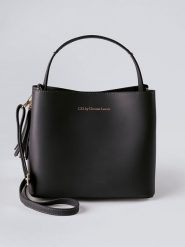 CXL by Christian Lacroix Skórzana torebka w kolorze czarnym - 22 x 27 x 13 cm rozmiar: onesize. Czarne torebki klasyczne CXL by Christian Lacroix, bez wzorów, z materiału, przez ramię, bez dodatków. Za 404.99 zł.