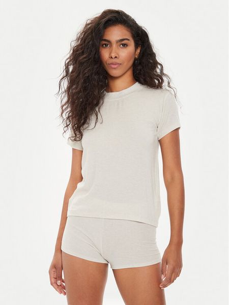 American Vintage T-Shirt Wepy WEP02AE24 Écru Regular Fit. T-shirty American Vintage, s, bez wzorów, vintage, bez kołnierzyka, bez ramiączek. Za 189.99 zł.