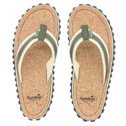 Japonki GUMBIES CORKER FLIP-FLOPS UNISEX. Zielone japonki Gumbies, bez wzorów. Za 92.99 zł.