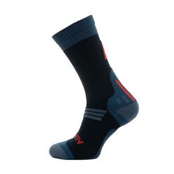 Skarpety trekkingowe Alpinus Valletto merino coolmax. Niebieskie skarpetki Alpinus, bez wzorów, z wełny. Za 59.00 zł.