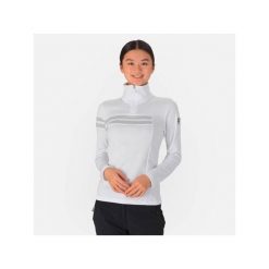 Koszulka narciarska damska Rossignol W RESORT 1/2 Zip termiczna biały. Białe bielizna termoaktywna damska Rossignol, bez wzorów, z materiału, bez ramiączek, narciarskie. W wyprzedaży za 556.95 zł.