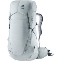Plecak trekkingowy damski Deuter Aircontact Ultra 45 + 5 SL - tin/shale. Szare plecaki Deuter, bez wzorów, bez dodatków. Za 1,101.49 zł.