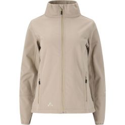 Damska kurtka wodoodporna Whistler Covina. Brązowe kurtki przejściowe sportowe WHISTLER, bez wzorów, z softshellu, bez kaptura, trekkingowe. Za 231.50 zł.