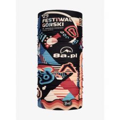 Chusta wielofunkcyjna Buff Original Ecostretch 29 Festiwal Górski black/orange. Czarne chusty Buff, bez wzorów. Za 67.99 zł.