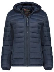 Geographical Norway Kurtka pikowana "Carlitilimo" w kolorze granatowym rozmiar: XXL. Niebieskie kurtki Geographical Norway, xxl, bez wzorów, bez kaptura. Za 166.10 zł.
