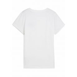 Damska koszulka ESS SCRIPT PUMA White. Białe t-shirty sportowe Puma, l, bez wzorów, bez ramiączek. Za 77.99 zł.