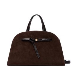 Torebka Tory Burch. Brązowe torebki klasyczne Tory Burch, bez wzorów, klasyczne, bez dodatków. Za 2,634.00 zł.