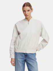 Calvin Klein Jeans Kurtka bomber LV047F510G Beżowy jasny Regular Fit. Brązowe kurtki Calvin Klein Jeans, m, bez wzorów, z bawełny, bez kaptura. Za 949.99 zł.