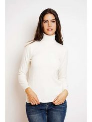 William de Faye Golf w kolorze białym rozmiar: 36. Białe swetry William de Faye, bez wzorów, z kaszmiru, klasyczne, bez ramiączek. Za 100.75 zł.