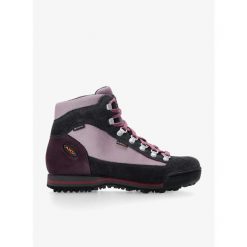 Buty trekkingowe damskie AKU Ultra Light Micro GTX. Fioletowe buty trekkingowe Aku, bez zapięcia. Za 765.39 zł.