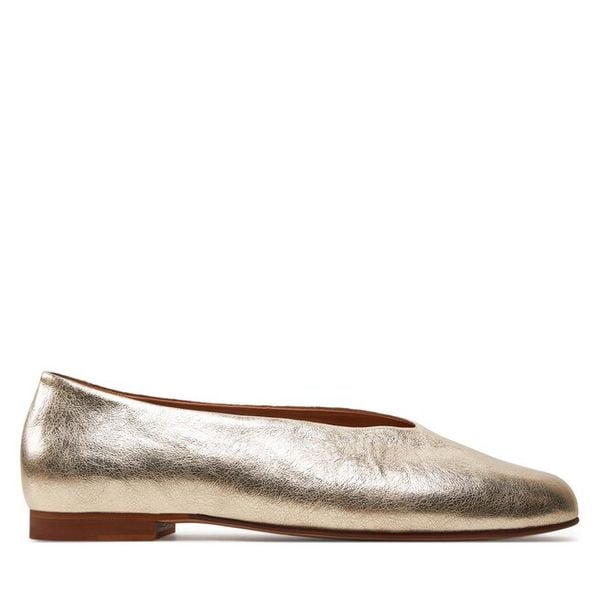 Baleriny Balagan. Żółte baleriny BALAGAN, bez wzorów, bez obcasa, bez zapięcia. Za 549.99 zł.