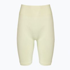 Spodenki treningowe damskie Gymshark Flex Cycling. Zielone szorty sportowe Gymshark, bez wzorów, na fitness i siłownię. Za 99.99 zł.