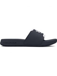 Klapki damskie Under Armour UA W Ignite Select - czarne. Czarne klapki Under Armour, bez wzorów, bez obcasa, bez zapięcia. Za 149.99 zł.